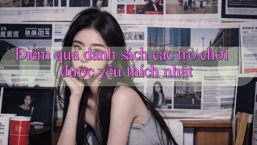 Điểm qua danh sách các trò chơi được yêu thích nhất
