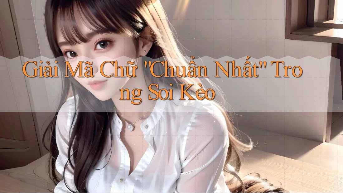 Giải Mã Chữ “Chuẩn Nhất” Trong Soi Kèo