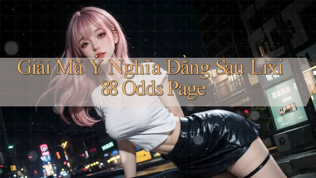 Giải Mã Ý Nghĩa Đằng Sau Lixi88 Odds Page Giải Mã Ý Nghĩa Đằng Sau Lixi88 Odds Page