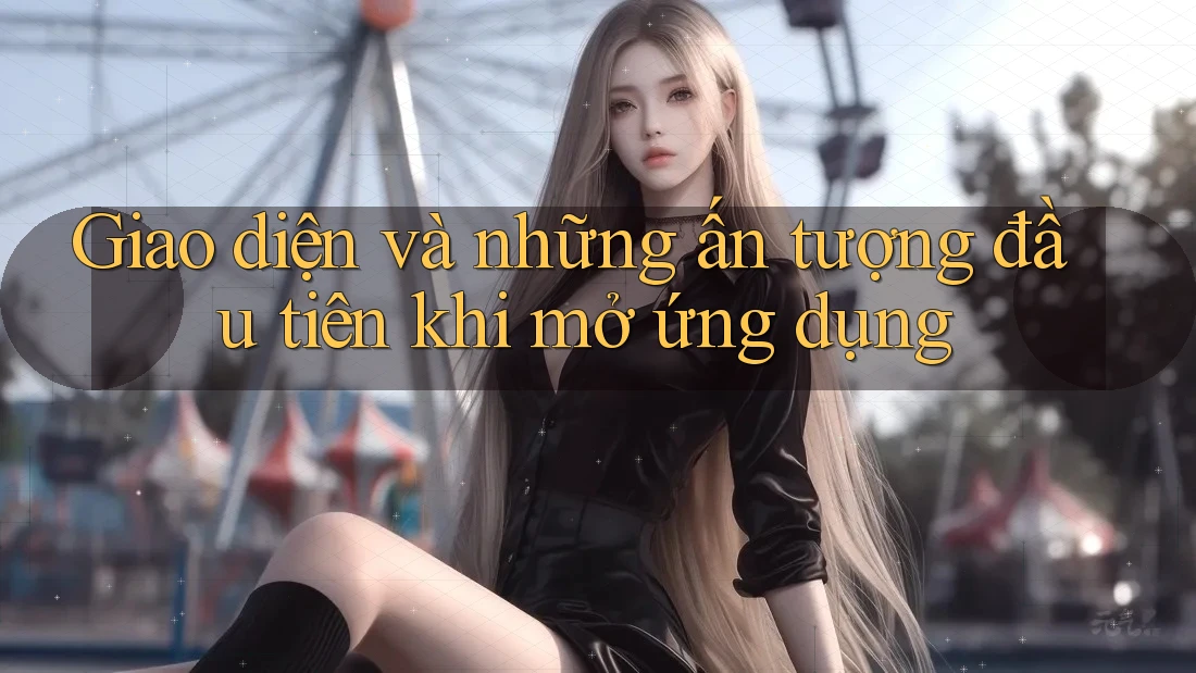 Giao diện và những ấn tượng đầu tiên khi mở ứng dụng