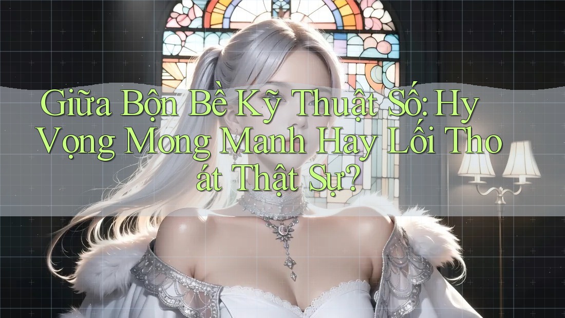 Giữa Bộn Bề Kỹ Thuật Số: Hy Vọng Mong Manh Hay Lối Thoát Thật Sự?