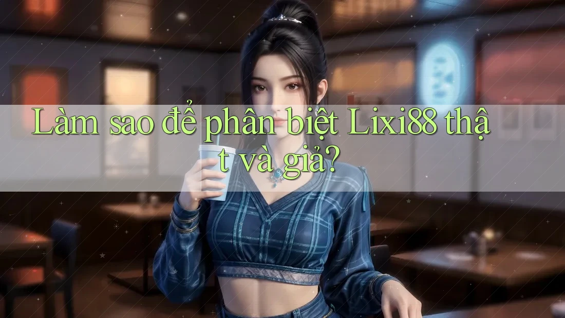 Làm sao để phân biệt lixi88 thật và giả? Làm sao để phân biệt lixi88 thật và giả?