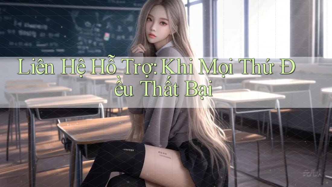 Liên Hệ Hỗ Trợ: Khi Mọi Thứ Đều Thất Bại Liên Hệ Hỗ Trợ: Khi Mọi Thứ Đều Thất Bại