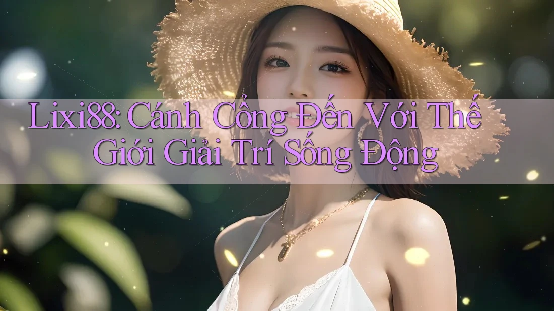 Lixi88: Cánh Cổng Đến Với Thế Giới Giải Trí Sống Động