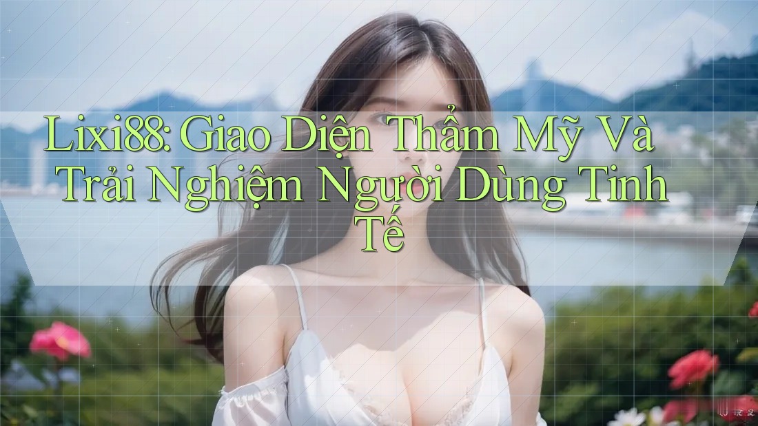 Lixi88: Giao Diện Thẩm Mỹ Và Trải Nghiệm Người Dùng Tinh Tế