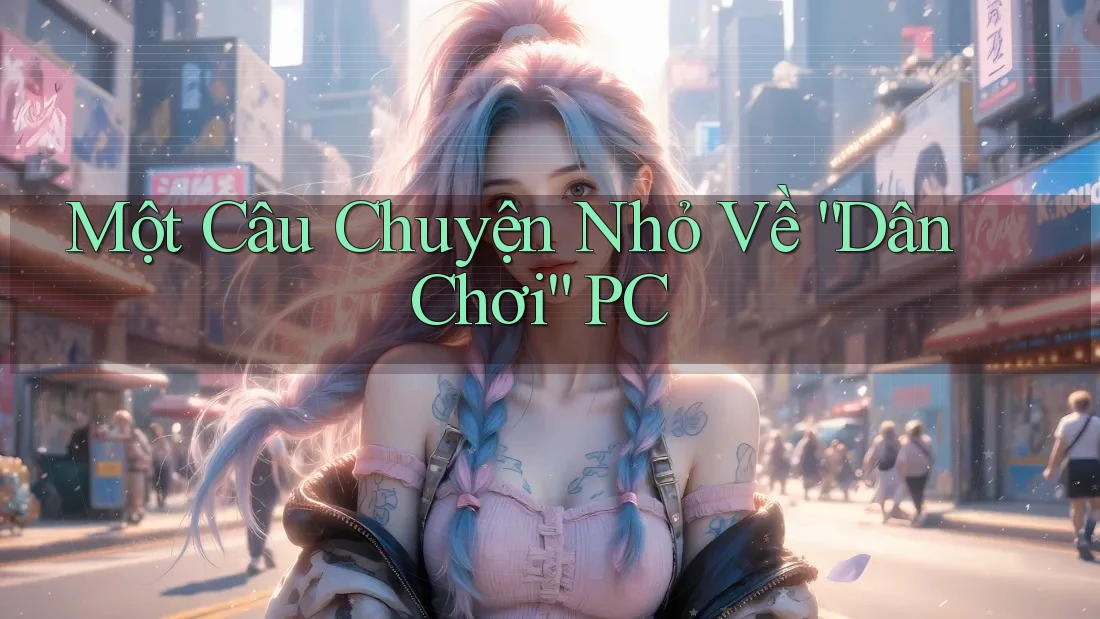 Một Câu Chuyện Nhỏ Về “Dân Chơi” PC