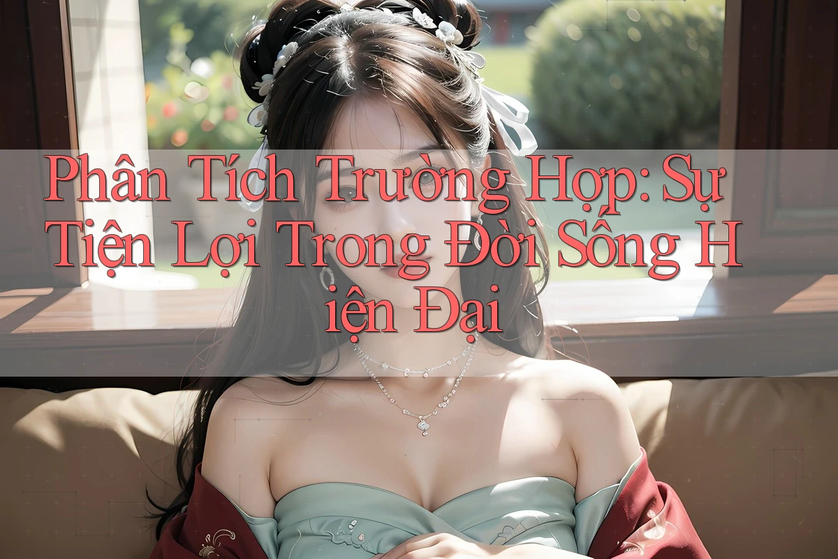 Phân Tích Trường Hợp: Sự Tiện Lợi Trong Đời Sống Hiện Đại