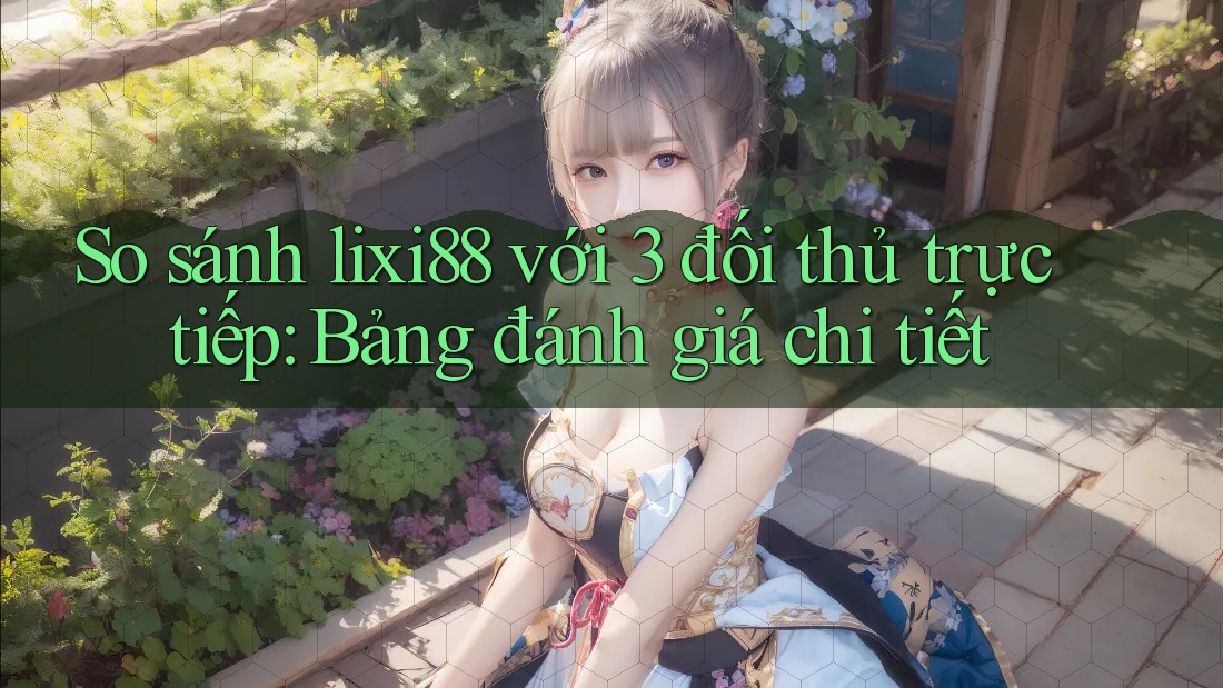 So sánh lixi88 với 3 đối thủ trực tiếp: Bảng đánh giá chi tiết So sánh lixi88 với 3 đối thủ trực tiếp: Bảng đánh giá chi tiết