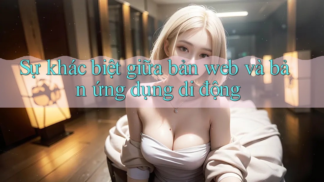 Sự khác biệt giữa bản web và bản ứng dụng di động Sự khác biệt giữa bản web và bản ứng dụng di động