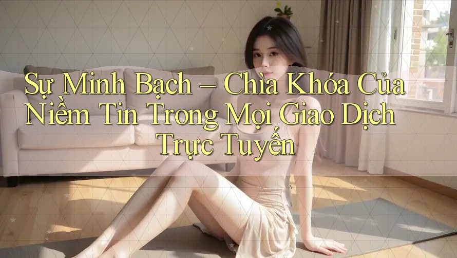 Sự Minh Bạch – Chìa Khóa Của Niềm Tin Trong Mọi Giao Dịch Trực Tuyến