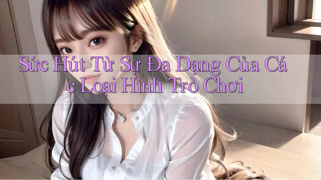 Sức hút từ sự đa dạng của các loại hình trò chơi