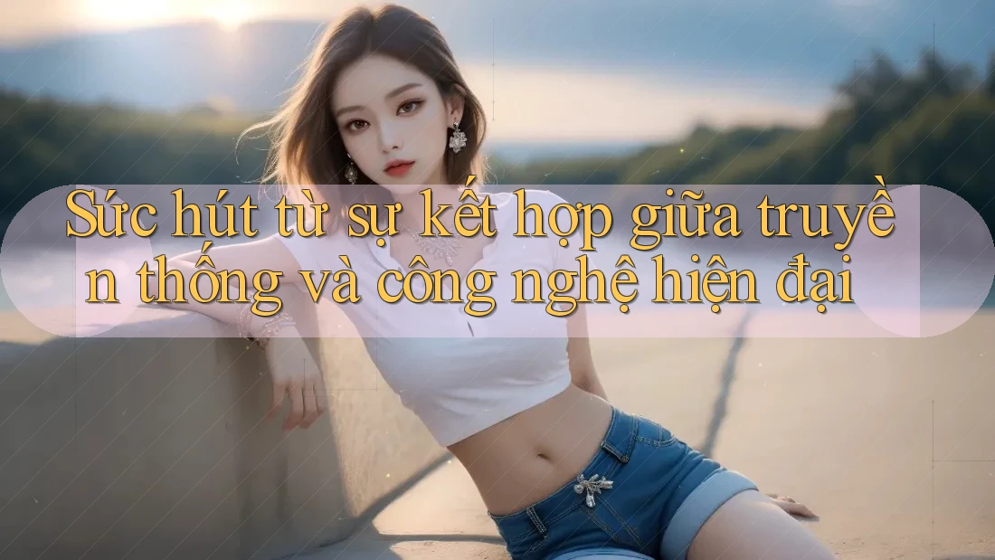 Sức hút từ sự kết hợp giữa truyền thống và công nghệ hiện đại Sức hút từ sự kết hợp giữa truyền thống và công nghệ hiện đại