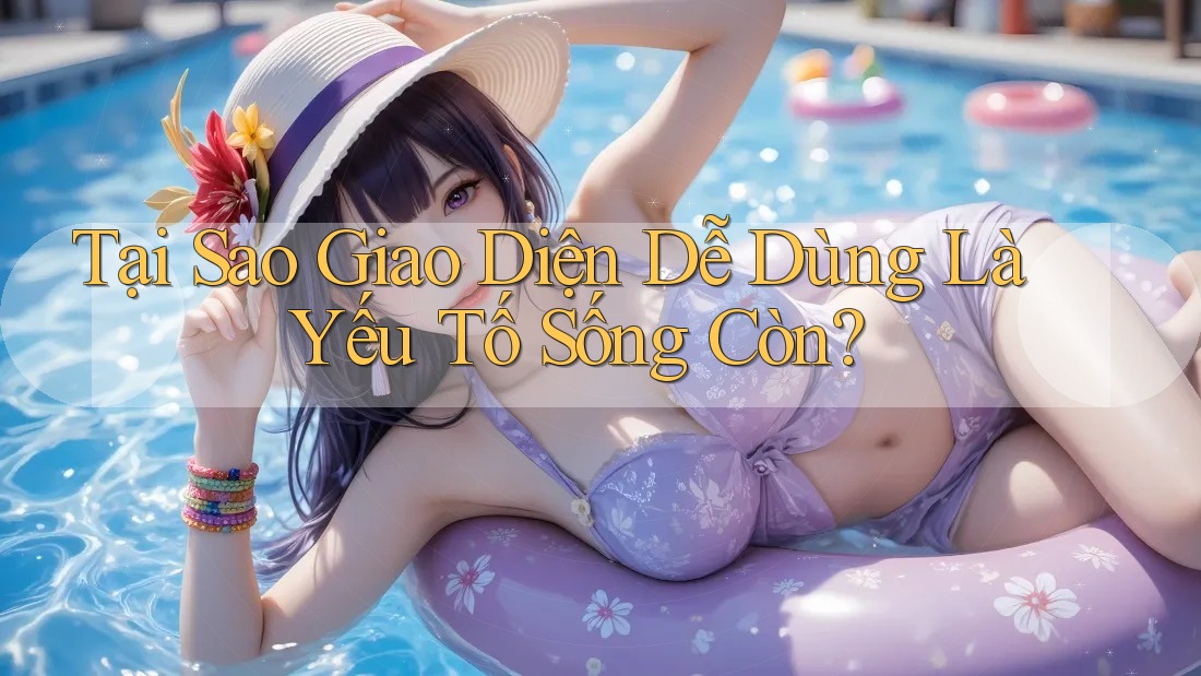 Tại Sao Giao Diện Dễ Dùng Là Yếu Tố Sống Còn? Tại Sao Giao Diện Dễ Dùng Là Yếu Tố Sống Còn?