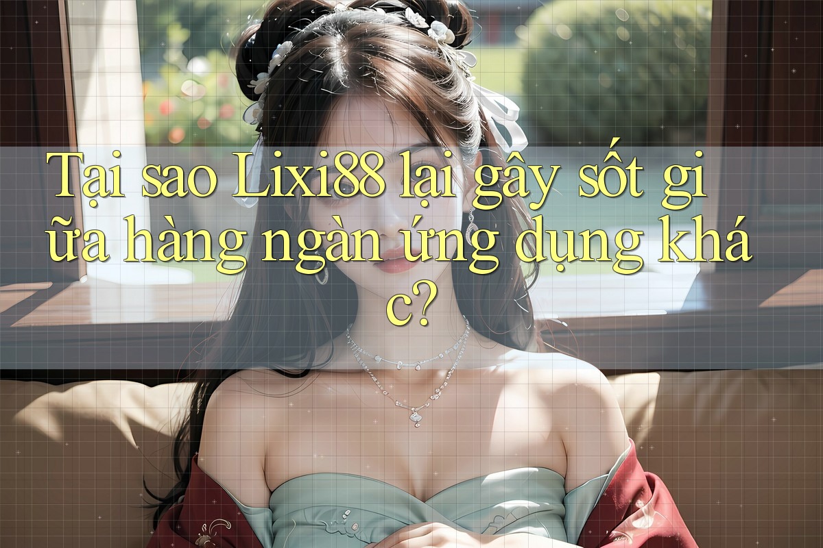 Tại sao Lixi88 lại gây sốt giữa hàng ngàn ứng dụng khác?
