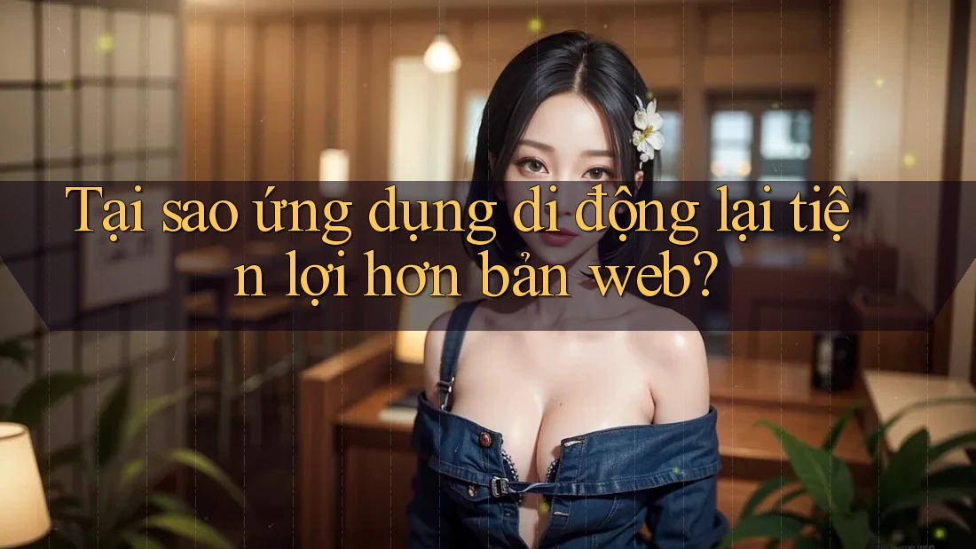 Tại sao ứng dụng di động lại tiện lợi hơn bản web?