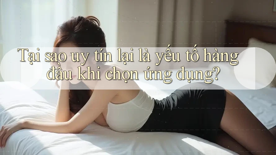 Tại sao uy tín lại là yếu tố hàng đầu khi chọn ứng dụng?