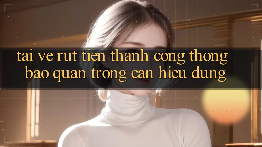 “Tải về rút tiền thành công” – Thông báo quan trọng cần hiểu đúng