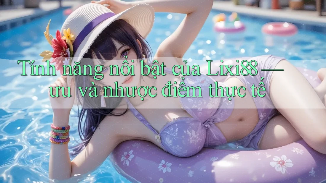 Tính năng nổi bật của Lixi88 — ưu và nhược điểm thực tế