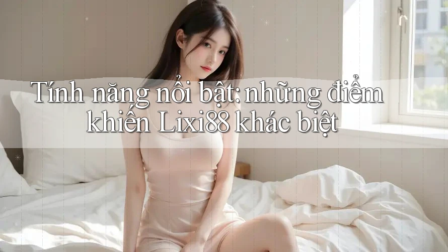 Tính năng nổi bật: Những điểm khiến Lixi88 khác biệt Tính năng nổi bật: Những điểm khiến Lixi88 khác biệt