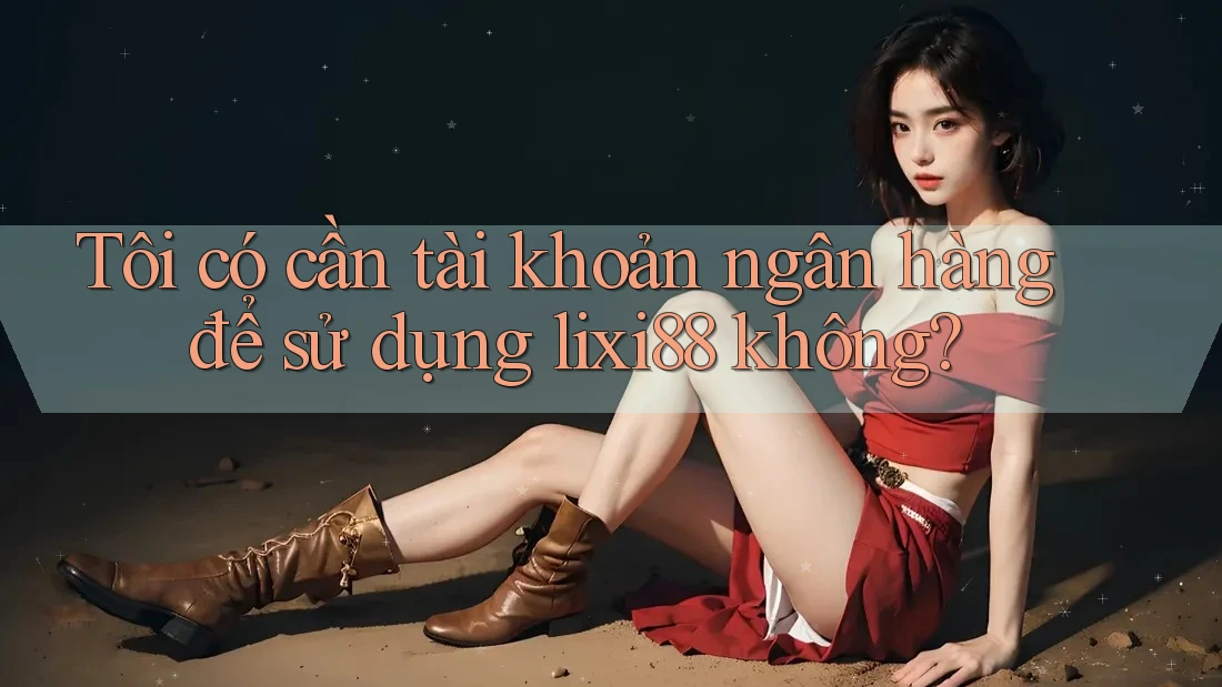 Tôi có cần tài khoản ngân hàng để sử dụng lixi88 không?