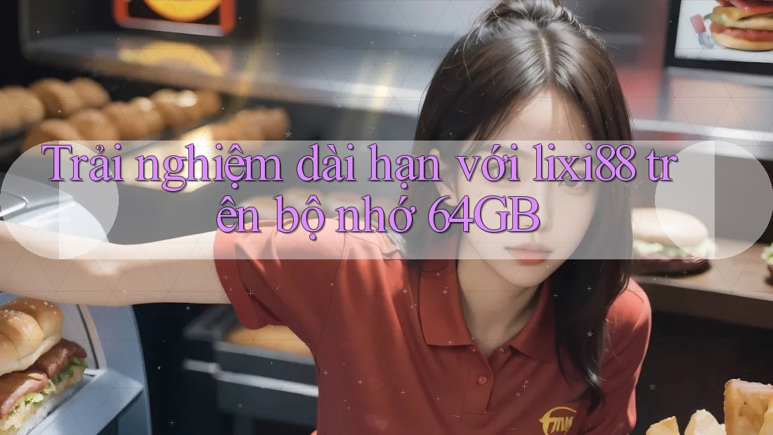 Trải nghiệm dài hạn với lixi88 trên bộ nhớ 64GB
