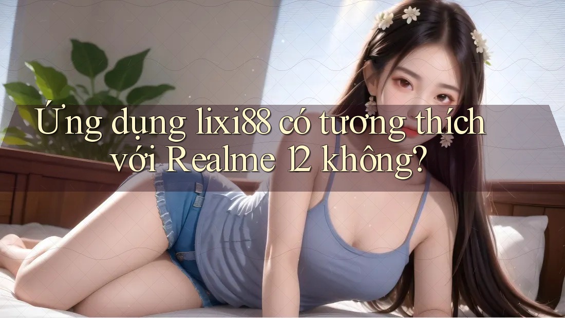 Ứng dụng lixi88 có tương thích với Realme 12 không?