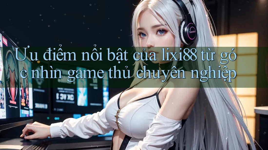 Ưu điểm nổi bật của lixi88 từ góc nhìn game thủ chuyên nghiệp